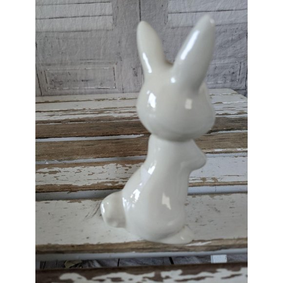 Vintage rabbit bunny decor spring Easter - Picture 4 of 6